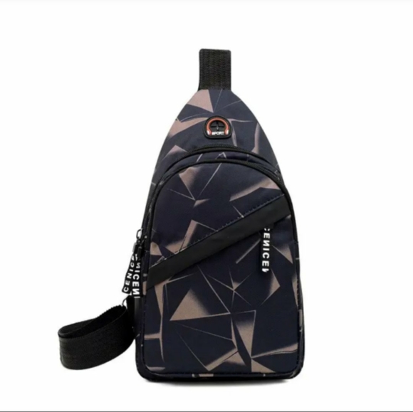 Nylon Chest Bags For Travel, lightweight, BLUE RED AND GREY AVAILABLE - Picture 8 of 8